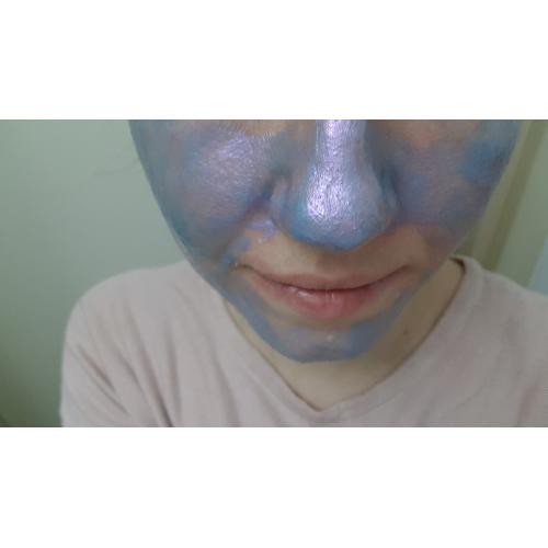 Eveline Cosmetics Unicorn Glow, Chloe Holographic Peel-Off Mask (Matująco-oczyszczająca maseczka peel-off) - opinie | zdjęcie do recenzji od Zoe_Zebra - 2