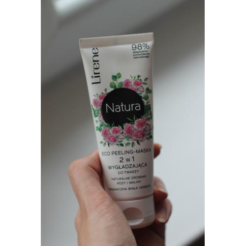 Lirene Dermoprogram Natura, Eco peeling- maska 2 w 1 wygładzająca do twarzy `Organiczna biała herbata` - opinie | zdjęcie do recenzji od olia14