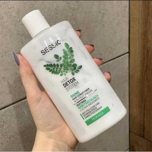 Sessio Hair Detox System, Nabłyszczająca odżywka z octem owocowym - opinie | zdjęcie do recenzji od idlla