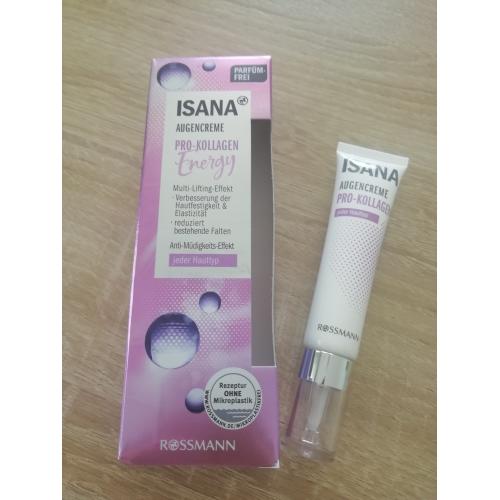 Isana Pro-Kollagen Energy, Augencreme (Krem pod oczy) - opinie | zdjęcie do recenzji od 2e9182b55bdf0a98ff6828ef66cf0b2a4e640980_67070af1f3125
