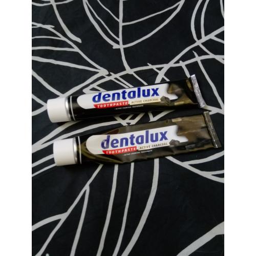 Dentalux Toothpaste with Active Charcoal (Pasta do zębów z aktywnym węglem) - opinie | zdjęcie do recenzji od Owocowysad - 4