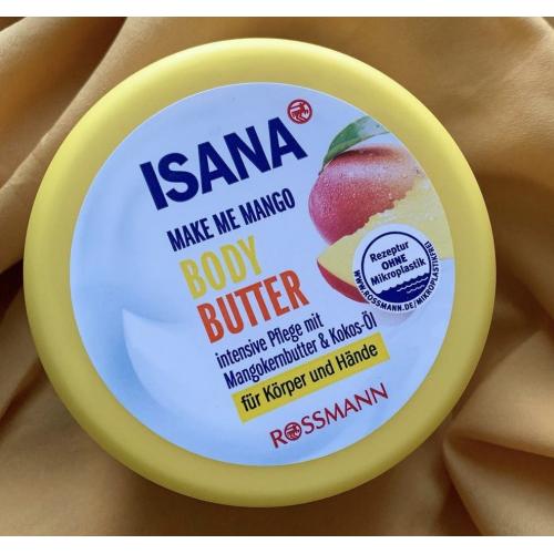 Isana Make me Mango, Body Butter fur Korper und Hande (Masło do ciała i rąk) - opinie | zdjęcie do recenzji od idlla