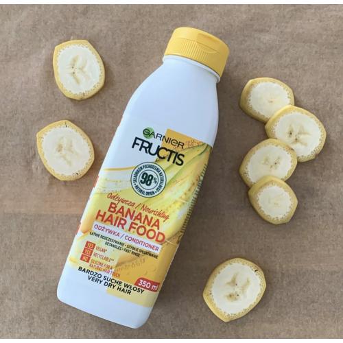 Garnier Fructis, Banana Hair Food, Odżywka do włosów bardzo suchych - opinie | zdjęcie do recenzji od idlla