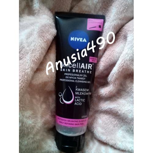 Nivea MicellAir Skin Breathe, Profesjonalny żel do mycia twarzy - opinie | zdjęcie do recenzji od Anusia490