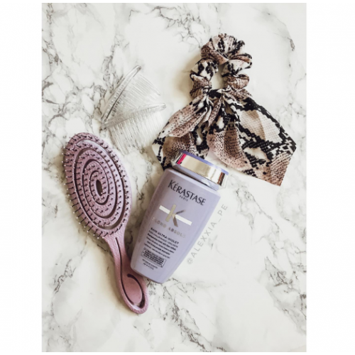 Kerastase Blond Absolu, Bain Ultra-Violet (Szampon do włosów blond  neutralizujący żółte odcienie) - opinie | zdjęcie do recenzji od alexxiape