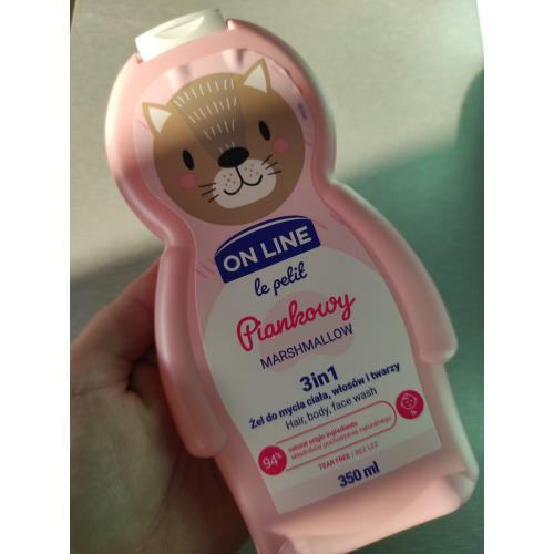 On Line Le Petit, 3 in 1  Hair Body & Face Wash (Żel do mycia ciała, włosów i twarzy 3 w 1 (różne rodzaje)) - opinie | zdjęcie do recenzji od mm2991