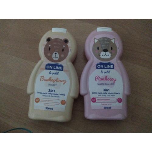 On Line Le Petit, 3 in 1  Hair Body & Face Wash (Żel do mycia ciała, włosów i twarzy 3 w 1 (różne rodzaje)) - opinie | zdjęcie do recenzji od sylwia_schachta