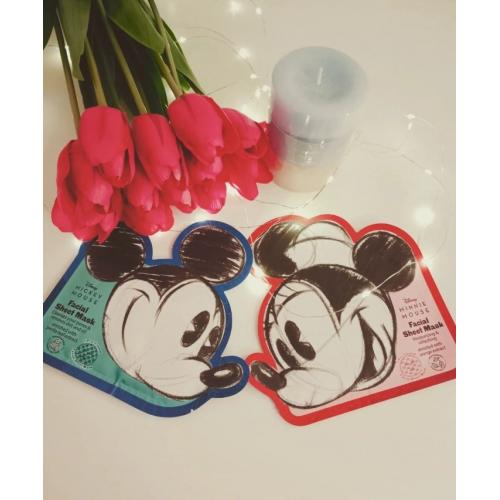 Action Disney, Minnie Mouse Facial Sheet Mask Moisturizing & Refreshing (Maseczka do twarzy) - opinie | zdjęcie do recenzji od mala_222 - 1
