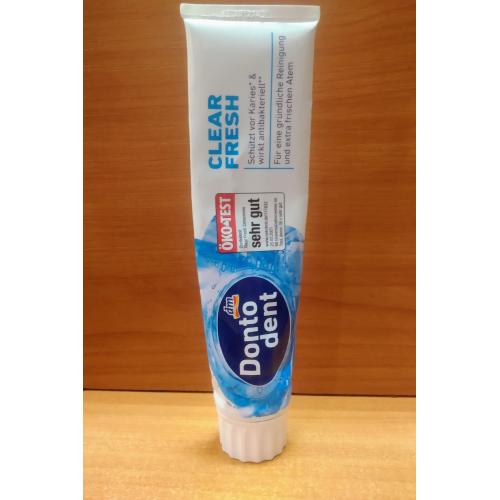 Dontodent Clear Fresh Toothpaste (Pasta do zębów) - opinie | zdjęcie do recenzji od Gogo145