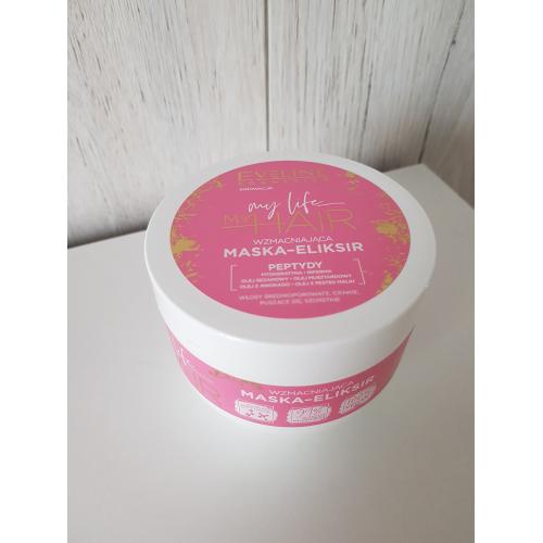 Eveline Cosmetics My Life My Hair, Wzmacniająca maska-eliksir - opinie | zdjęcie do recenzji od Zoe_Zebra - 2