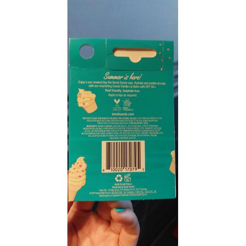 Bondi Sands Sweet Vanilla Lip Balm SPF 50+ (Waniliowy balsam do ust z filtrem) - opinie | zdjęcie do recenzji od MartaSowka - 3