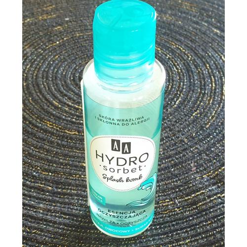 AA Hydro Sorbet, Esencja oczyszczająca `Hydro wygładzenie Splash Bomb ` - opinie | zdjęcie do recenzji od Iwona_C