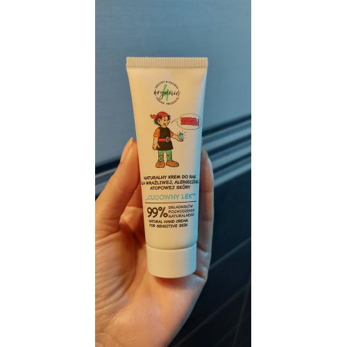 4Organic Kajko i Kokosz, Naturalny krem do rąk dla wrażliwej, alergicznej, atopowej skóry `Cudowny lek` - opinie | zdjęcie do recenzji od MartaSowka - 3