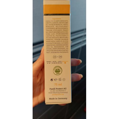 Paediprotect Meeressonnencreme SPF 50+ (Morski krem przeciwsłoneczny SPF 50+) - opinie | zdjęcie do recenzji od MartaSowka - 4