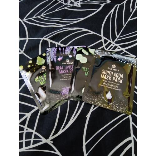 Pax Moly Super Aqua Mask Pack (Nawilżająco-uelastyczniająca maska w płachcie z wodą morską i adenozyną) - opinie | zdjęcie do recenzji od Owocowysad - 1