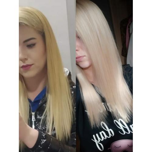 Joanna Ultra Color System, Szampon do włosów blond, rozjaśnianych i siwych (nowa wersja) - opinie | zdjęcie do recenzji od Kasiekova