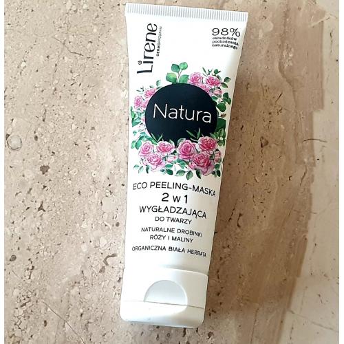Lirene Dermoprogram Natura, Eco peeling- maska 2 w 1 wygładzająca do twarzy `Organiczna biała herbata` - opinie | zdjęcie do recenzji od Iwona_C