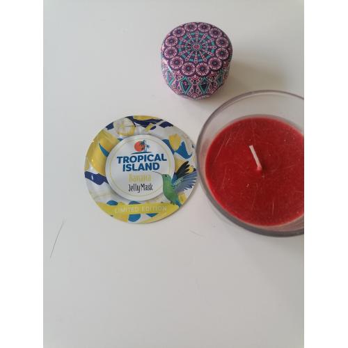 Marion Tropical island, Banana Jelly Mask (Żelowa maseczka do twarzy) - opinie | zdjęcie do recenzji od blondeinbeauty