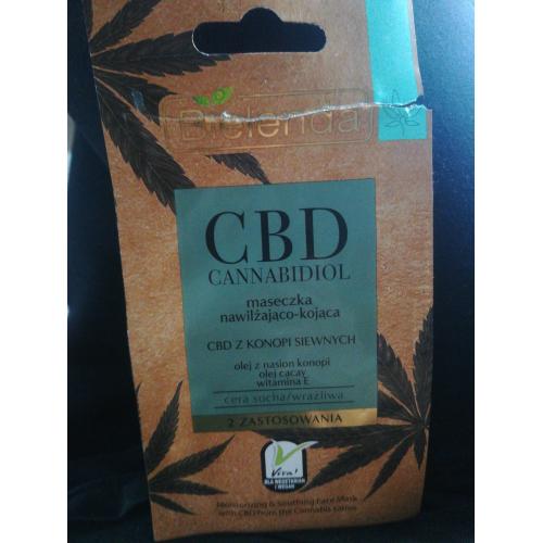 Bielenda CBD Cannabidiol, Maseczka nawilżająco-kojąca z CBD z konopi siewnych cera sucha / wrażliwa - opinie | zdjęcie do recenzji od Miodunka22
