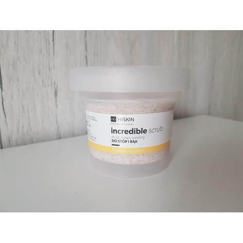 Hiskin Incredile Scrub, Złuszczający peeling do rąk i stóp `Masło shea i nasiona moreli` - opinie | zdjęcie do recenzji od Zoe_Zebra - 3