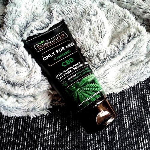 Bielenda Only For Men, Cannabis CBD, Pasta do mycia twarzy 3 w 1 - opinie | zdjęcie do recenzji od Elednor