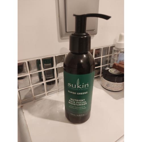 Sukin Super Greens, Nutrient Rich Facial Moisturizer (Bogaty nawilżający do twarzy) - opinie | zdjęcie do recenzji od Magdalena1385