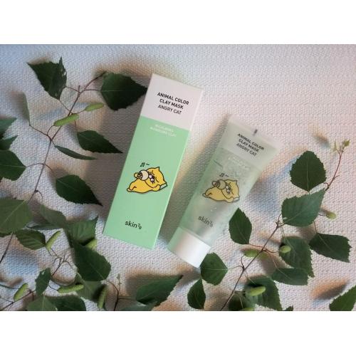 SKIN79 Animal Color Clay Mask Angry Cat (Kojąca maseczka w kremie) - opinie | zdjęcie do recenzji od Moniczkasia