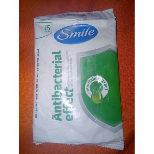 Smile Antibacterial Effect Wet Wipes (Chusteczki antybakteryjne) - opinie | zdjęcie do recenzji od Madeleine987
