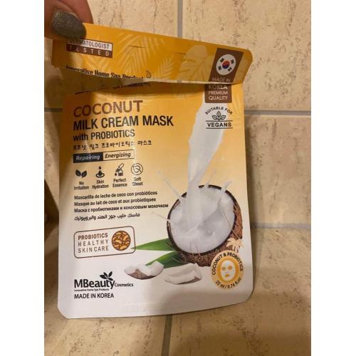 MBeauty Coconout Milk Cream Mask with Probiotics (Kokosowa maska do twarzy) - opinie | zdjęcie do recenzji od kosme_tyczny
