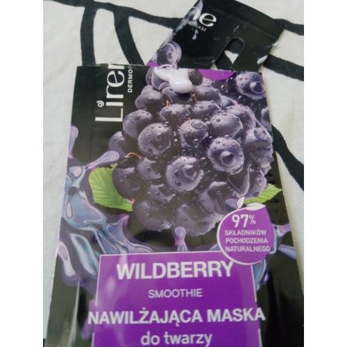 Lirene Dermoprogram Wildberry Smoothie, Nawilżająca maska do twarzy - opinie | zdjęcie do recenzji od Owocowysad - 1