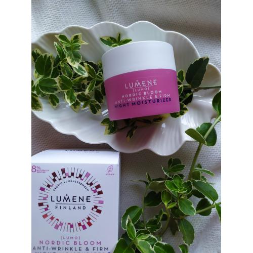 Lumene [Lumo] Nordic Bloom,  Anti-wrinkle & Firm Night Moisturizer (Przeciwzmarszczkowo-ujędrniający krem na noc) - opinie | zdjęcie do recenzji od Atramworld - 1