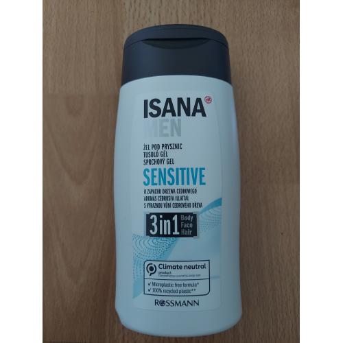 Isana Men, Sensitive 3 in 1 Duschgel (Żel pod prysznic 3 w 1) - opinie | zdjęcie do recenzji od Lukrecja63
