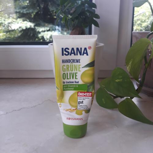 Isana Handcreme Olive (nowa wersja) (Oliwkowy krem do rąk) - opinie | zdjęcie do recenzji od Andromeda1966