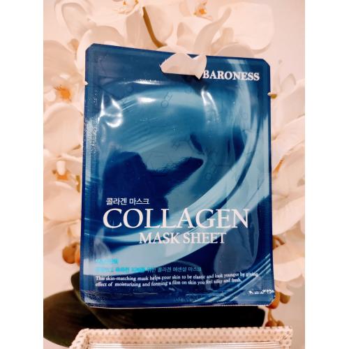 Baroness Collagen Mask Sheet (Odmładzająco-ujędrniająca maska w płachcie z kolagenem) - opinie | zdjęcie do recenzji od Goya5