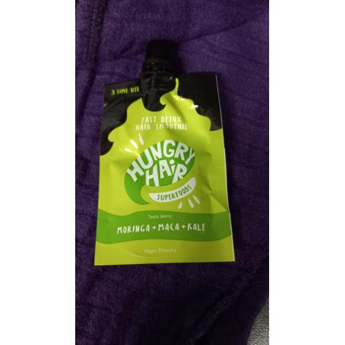 Hungry Hair Superfoods, Fast Detox Hair Smoothie Moringa + Maca + Kale (Smoothie- maska do włosów `Wyciąg z Moringi, esencja z Maca`) - opinie | zdjęcie do recenzji od Medea05