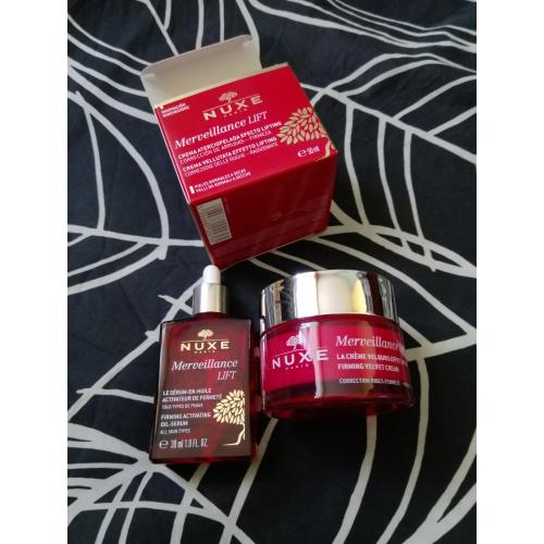 Nuxe Merveillance Lift, Crema Vellutata Effetto Lifting Correzione Delle Rughe-rassodante [Frirming Velvet Cream] (Krem liftingujący do skóry suchej) - opinie | zdjęcie do recenzji od Owocowysad - 2