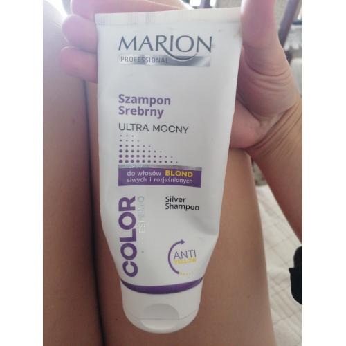 Marion Professional, Color Esperto, Szampon srebrny ultra mocny do włosów blond - opinie | zdjęcie do recenzji od Gosiagos87