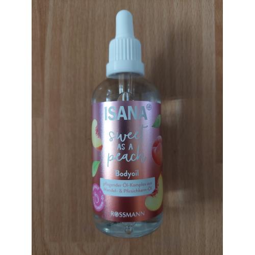 Isana Sweet as a Peach, Bodyoil (Olejek do ciała) - opinie | zdjęcie do recenzji od Lukrecja63