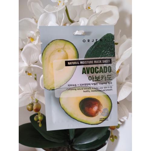 Orjena Natural Moisture Mask Sheet Avocado (Maska w płachcie z awokado odżywczo-odmładzająca) - opinie | zdjęcie do recenzji od Goya5