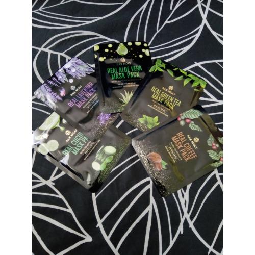 Pax Moly Real Cucumber Mask Pack (Odświeżająco-rozświetlająca maska w płachcie) - opinie | zdjęcie do recenzji od Owocowysad - 2