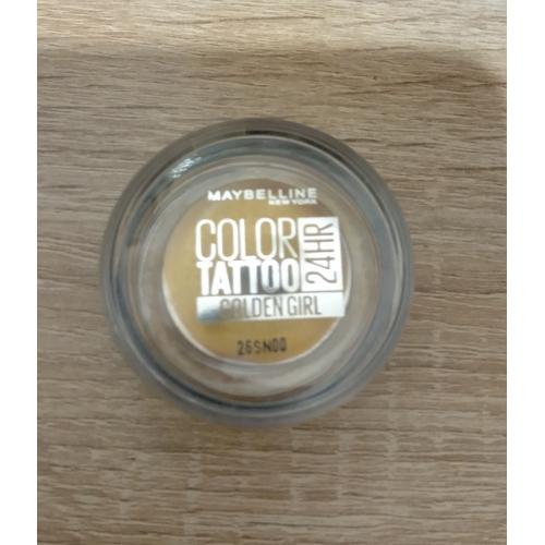 Maybelline New York Color Tattoo 24Hr, Kremowo - żelowy cień do powiek (nowa wersja) - opinie | zdjęcie do recenzji od Vigrosska - 1