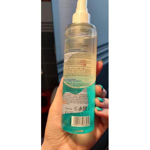 Jantar Sun, Amber Moisturizing Dual-Phase Thermal Water SPF 25 (Bursztynowa nawilżajaca woda termalna dwufazowa do twarzy i ciała) - opinie | zdjęcie do recenzji od MartaSowka - 3