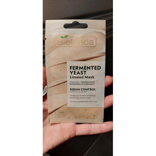 Bielenda Fermented Yeast Linseed Mask Sebum Control (Normalizująca maseczka z bioaktywnym fermentem drożdżowym) - opinie | zdjęcie do recenzji od MartaSowka - 4