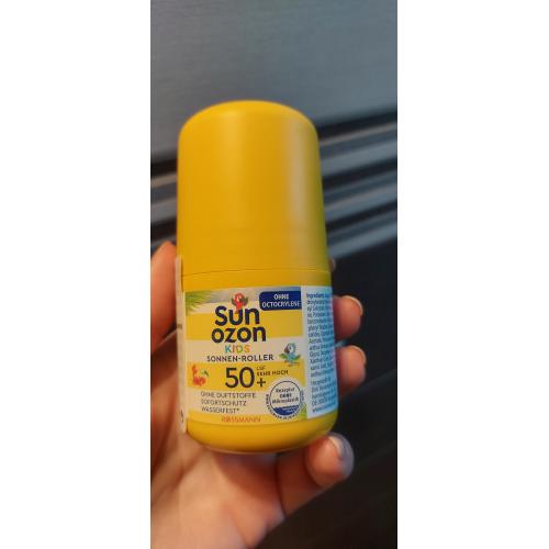 SunOzon Kids, Sonnen-Roller LSF 50+ (Krem przeciwsłoneczny w kulce SPF 50+) - opinie | zdjęcie do recenzji od MartaSowka - 4