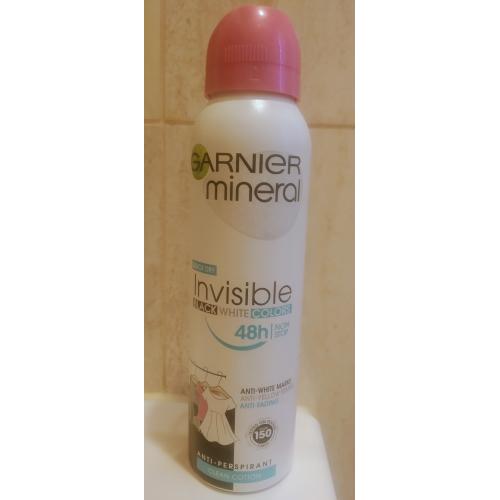 Garnier Mineral Deodorant, Invisible 48h Anti - Marks Spray (Antyperspirant przeciw plamom w sprayu (nowa wersja)) - opinie | zdjęcie do recenzji od Gogo145 - 1