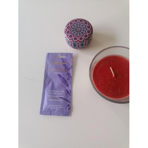 Soraya Lavender Essence, Lawendowa maseczka wygładzająca na twarz, szyję i dekolt - opinie | zdjęcie do recenzji od blondeinbeauty