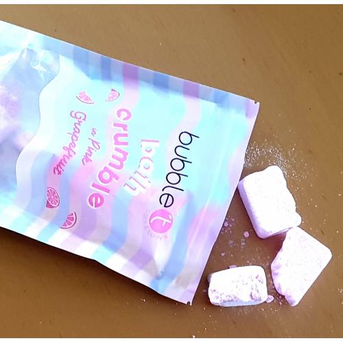 Bubble T Cosmetics Bubble Bath Crumble Pink Grapefruit (Kruszonka do kąpieli) - opinie | zdjęcie do recenzji od Iwona_C