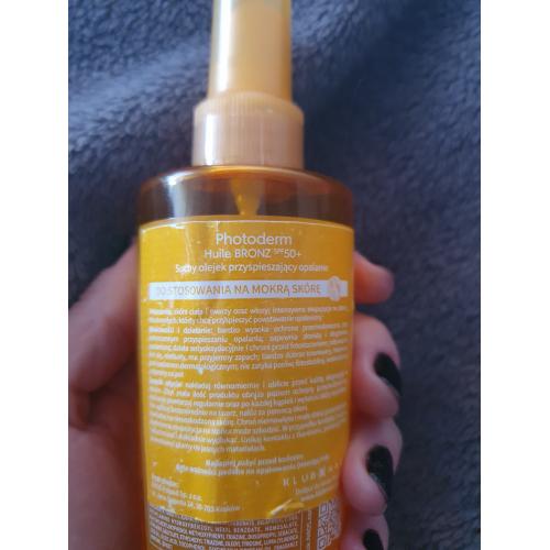 Bioderma Photoderm Huile Bronz, Nourishing Dry Oil SPF 50+ (Suchy olejek przyspieszający opalanie SPF 50+ (nowa wersja)) - opinie | zdjęcie do recenzji od mariolka74 - 1