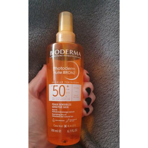 Bioderma Photoderm Huile Bronz, Nourishing Dry Oil SPF 50+ (Suchy olejek przyspieszający opalanie SPF 50+ (nowa wersja)) - opinie | zdjęcie do recenzji od mariolka74 - 2