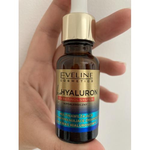 Eveline Cosmetics Bio Hyaluron, 3x Retinol System, Multinawilżające serum wypełniające zmarszczki - opinie | zdjęcie do recenzji od 0lenstwo - 1